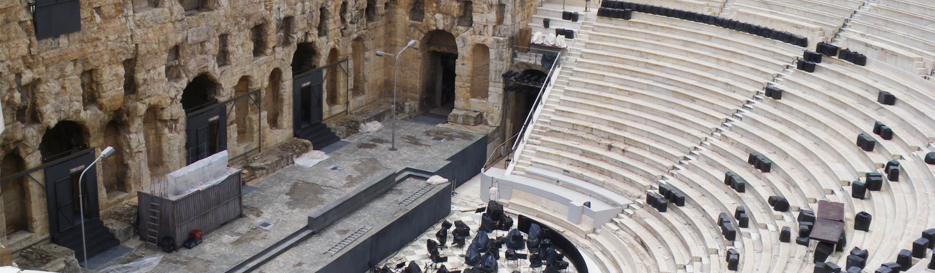 Théâtre antique grec.